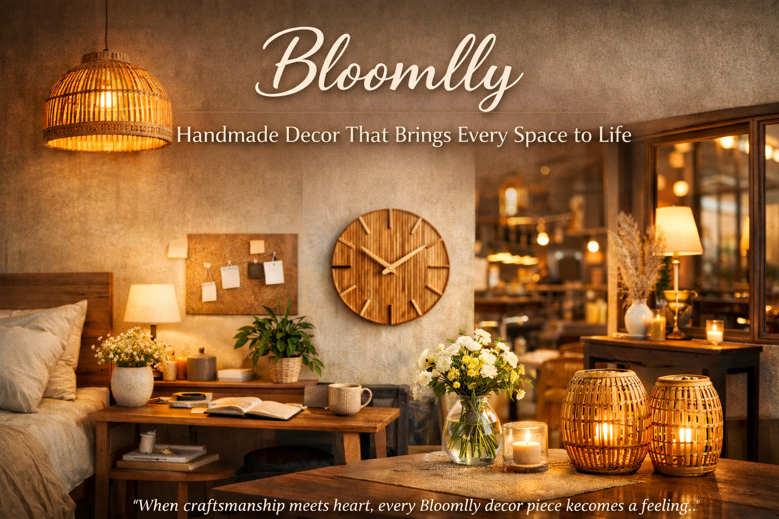 The Story Behind Bloomlly: Redefining Home Decor with Style & Quality
